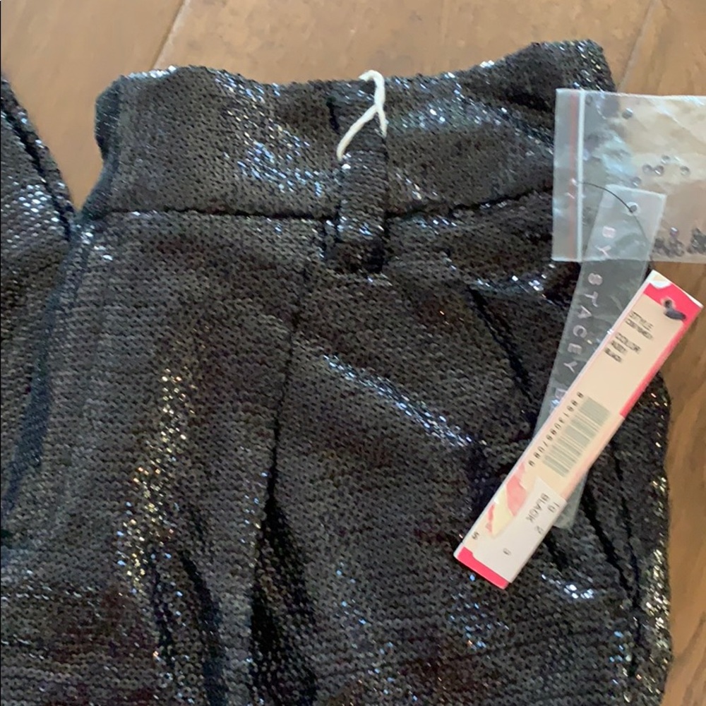 Alice + Olivia Arthur Sequin Pants NWT Size 2 - Picture 5 of 7